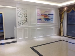 公园道一号二期装修完工-河南蓝禾装饰完工验收工地欢迎在线预约参观