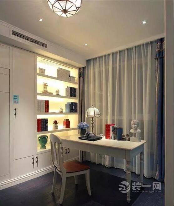郑州装修网地中海风格装修效果图书房