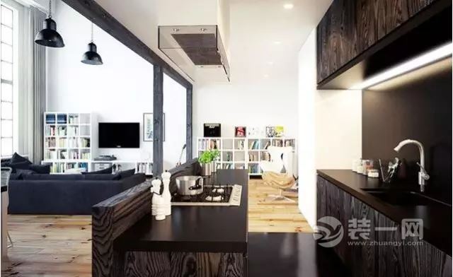 简约风格loft装修效果图