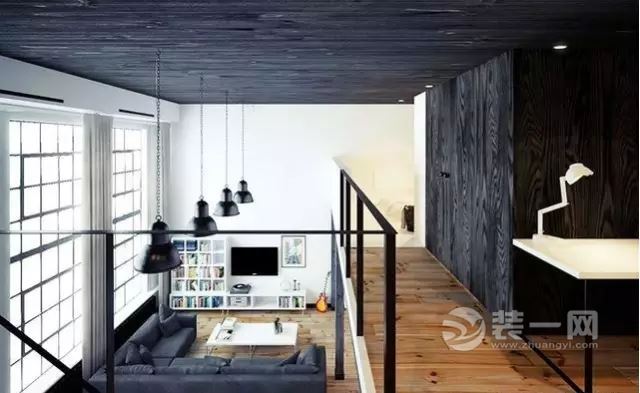 简约风格loft装修效果图